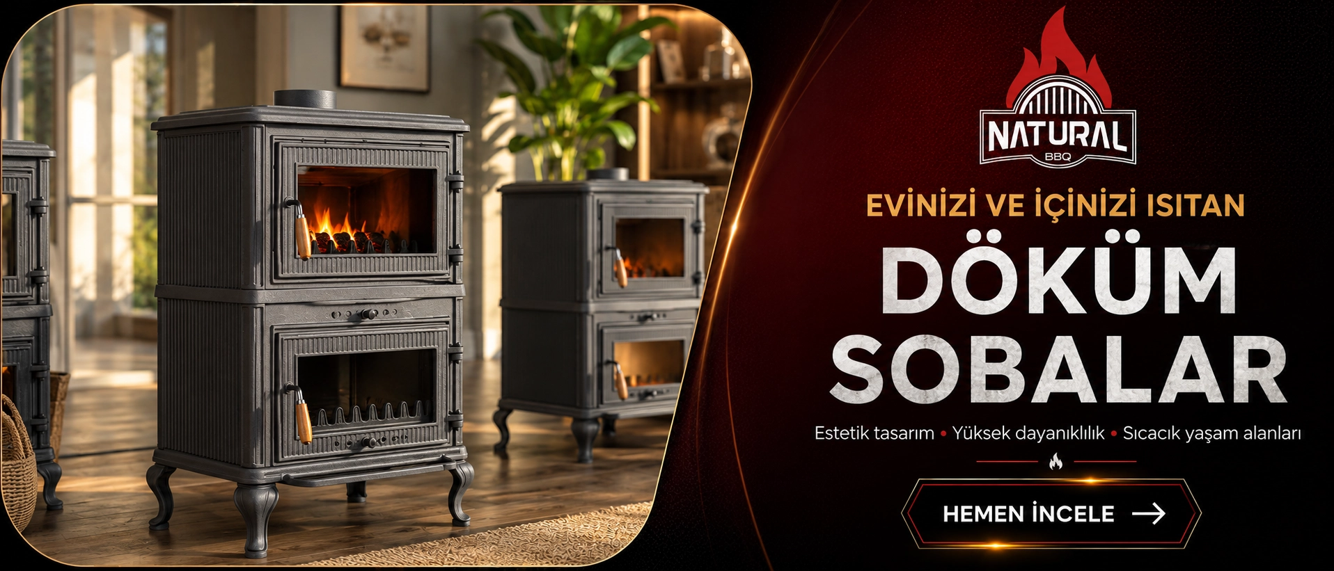 Çanakkale Mangal Kuzine Soba