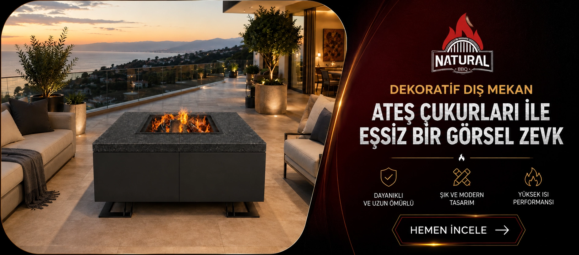 Çanakkale Mangal Kuzine Soba